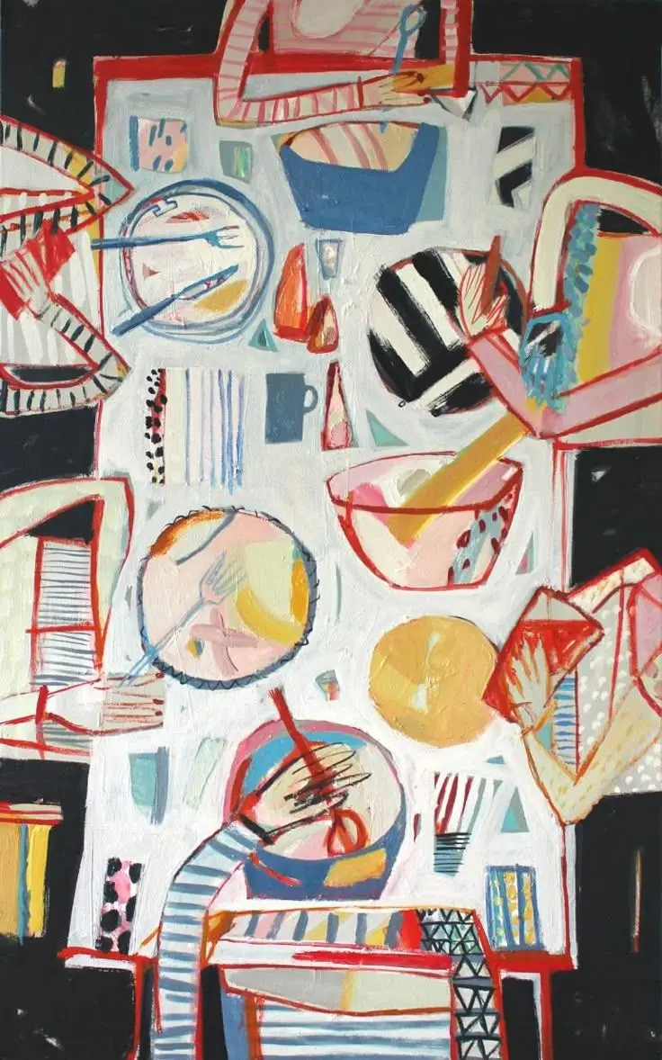 Mexican coffee and dessert during sobremesa